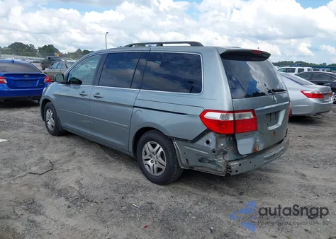 2007 Honda Odyssey Ex-L из США, поврежденный, VIN 5FNRL38637B098493